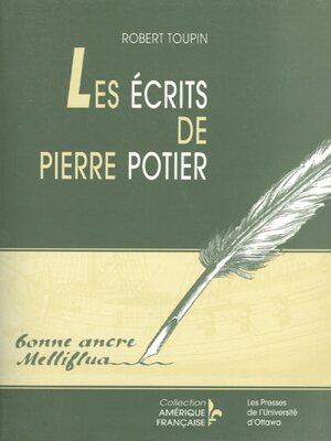 cover image of Les Écrits de Pierre Potier